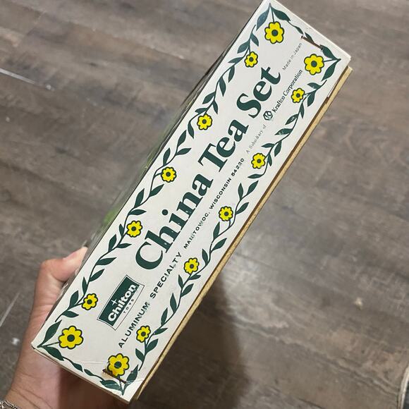 Chilton Toys China Tea Set 3338 Made in Japan NEW - Picture 5 of 5